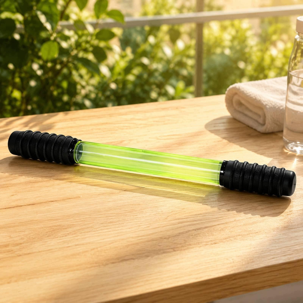 Men Bar Ribbed Grip Exercise Bar Muscle Training Tool Womens Fitness 20KG Packaging status original