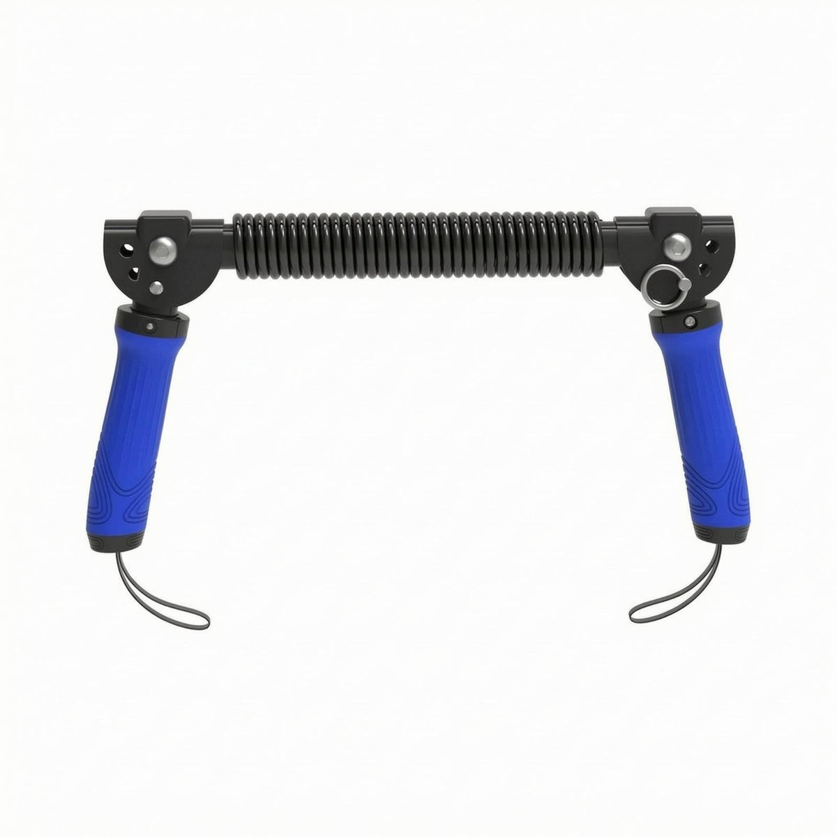 Men Exercise Equipment Adjustable Grip Arm Exerciser Coil Spring Chest Blue
