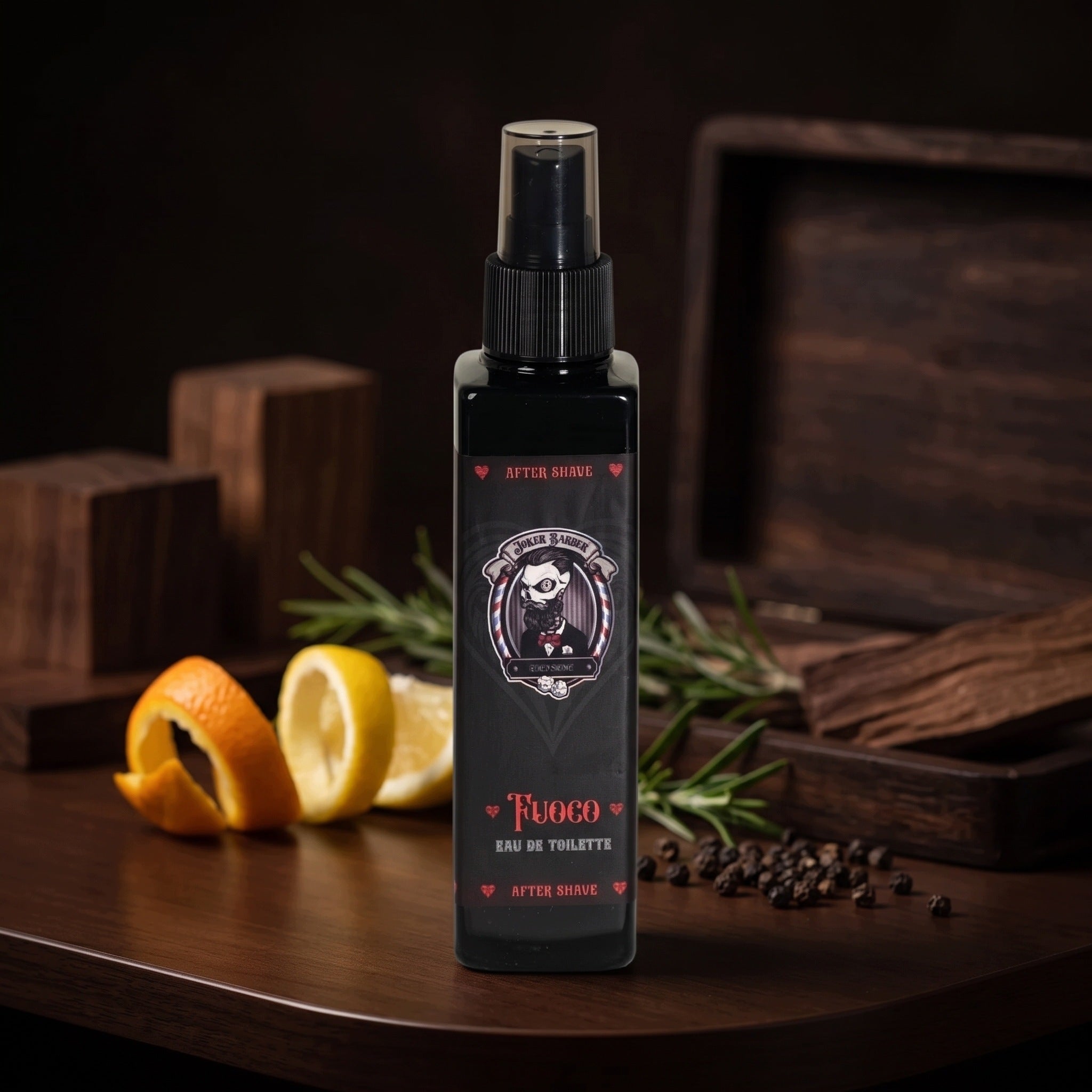 Men's After Shave Spray Joker Barber Fuoco 150ml Brand Joker Barber Grooming