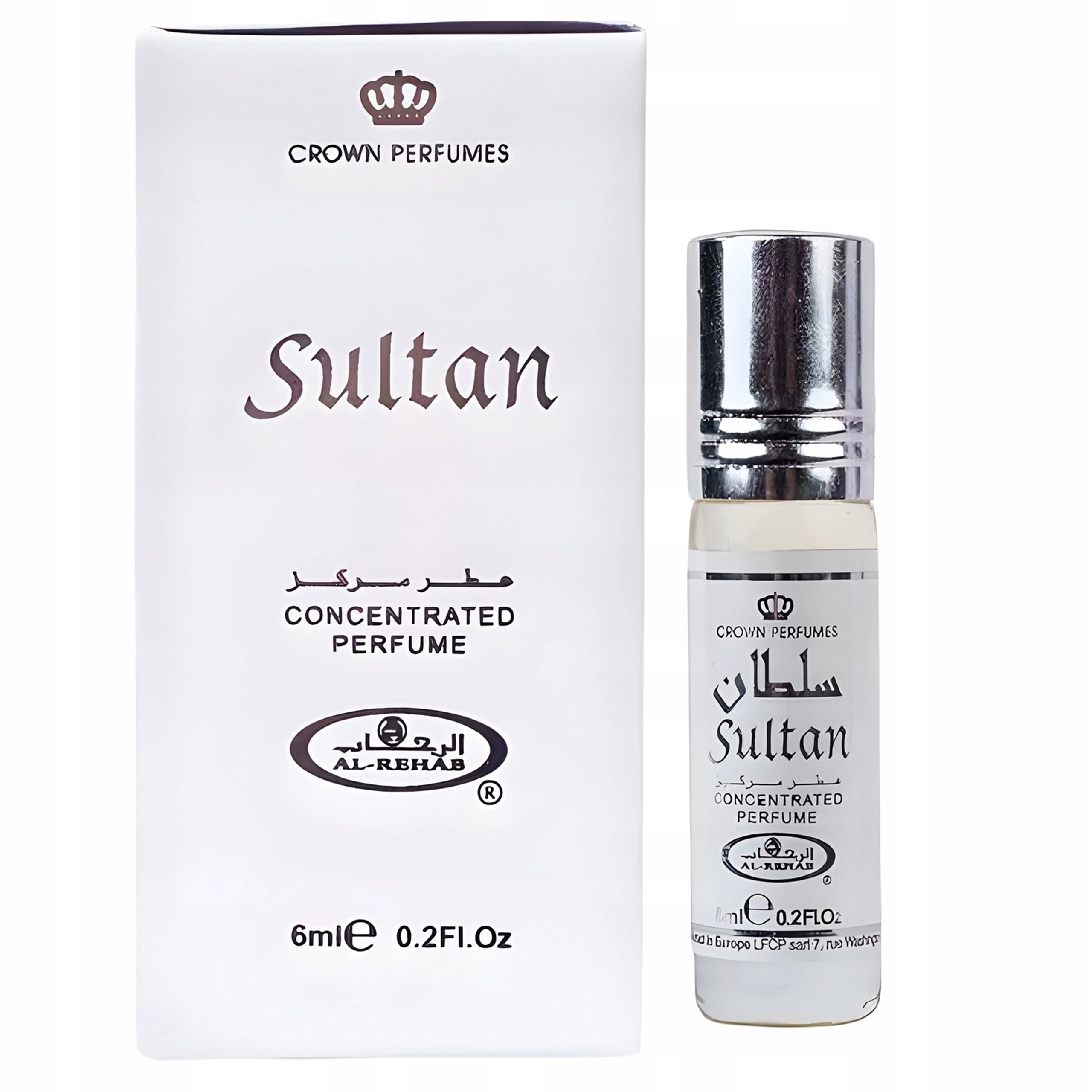 Men's Arab Perfume Al-Rehab Sultan Durable Pleasant Intense Fresh