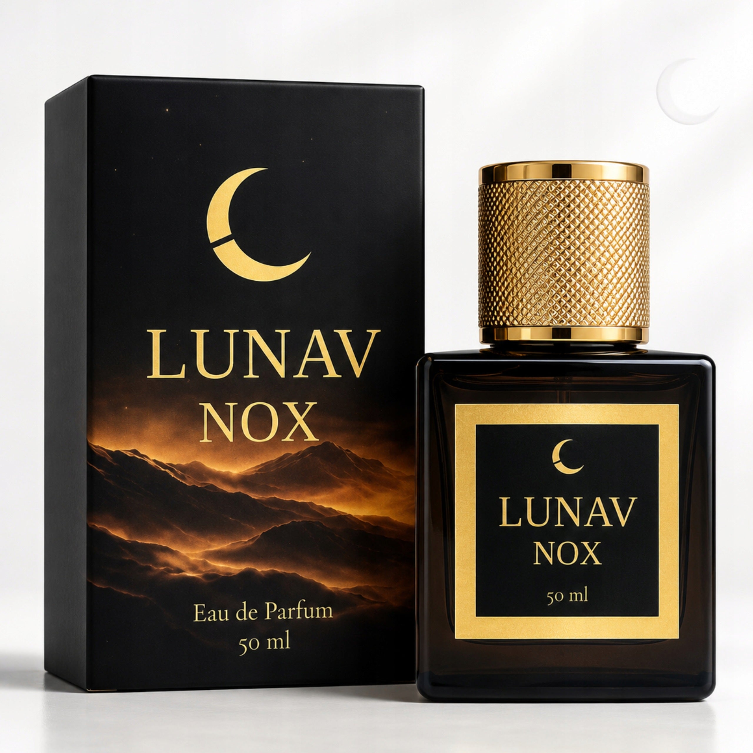 Men's Arabic Perfume LUNAV Nox Intense Strong Durable Wood EDP 50ml Packaging status original
