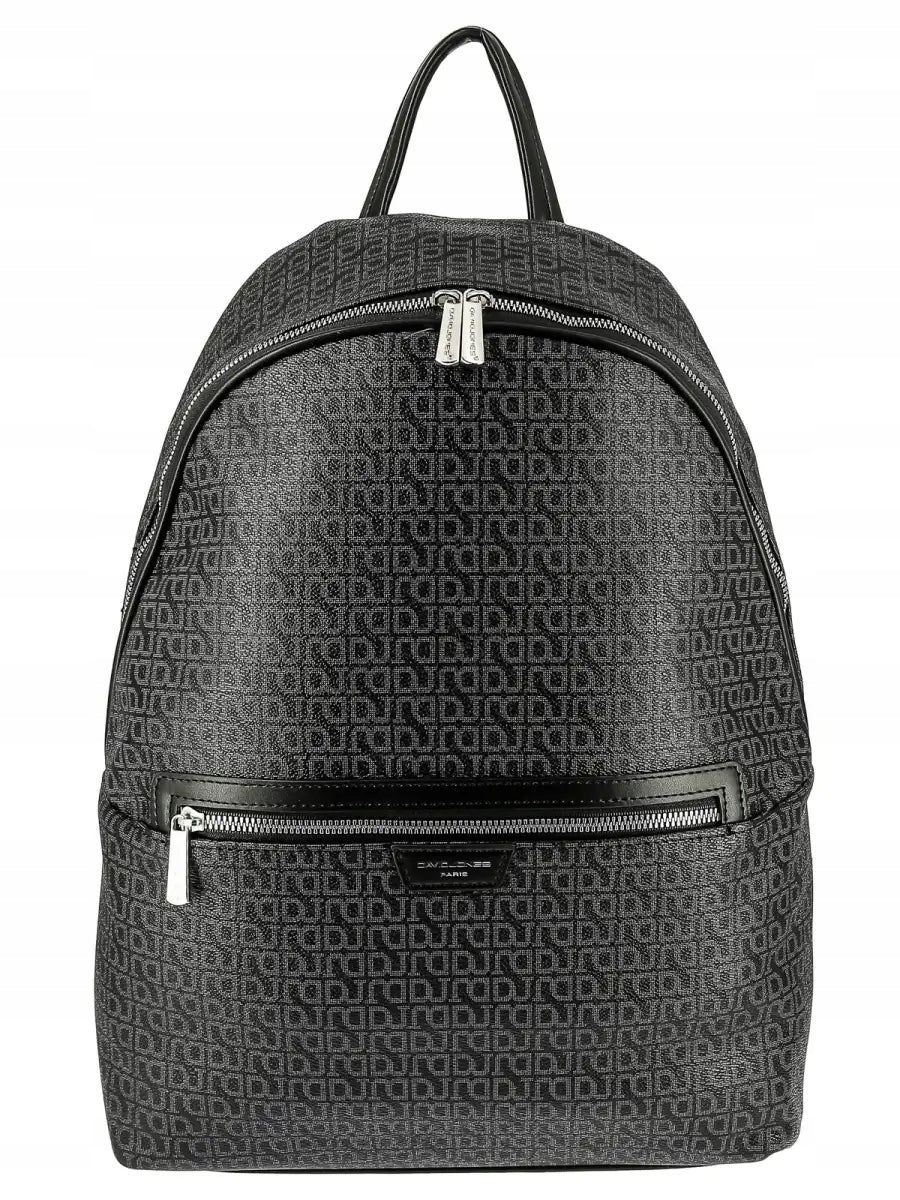 Men's Backpack David Jones City Laptop Backpack 13 Inches Black EAN (GTIN) 5906692260119