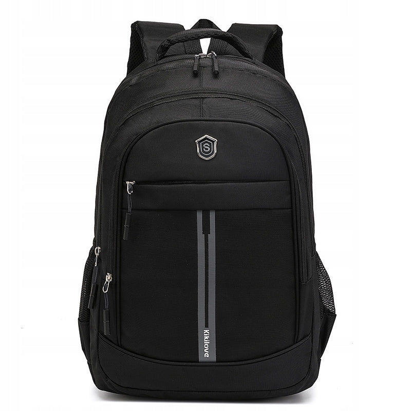 Men's Backpack, Laptop Backpack, Student Schoolbag, Black