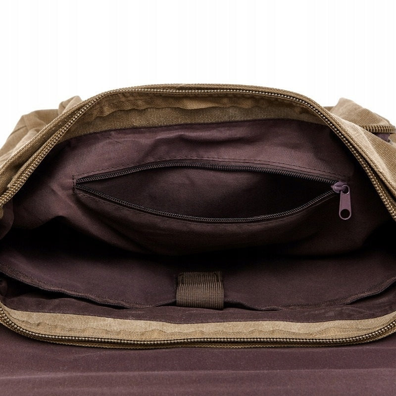 Men's Canvas Shoulder Bag Simple Fashion Brand no brand