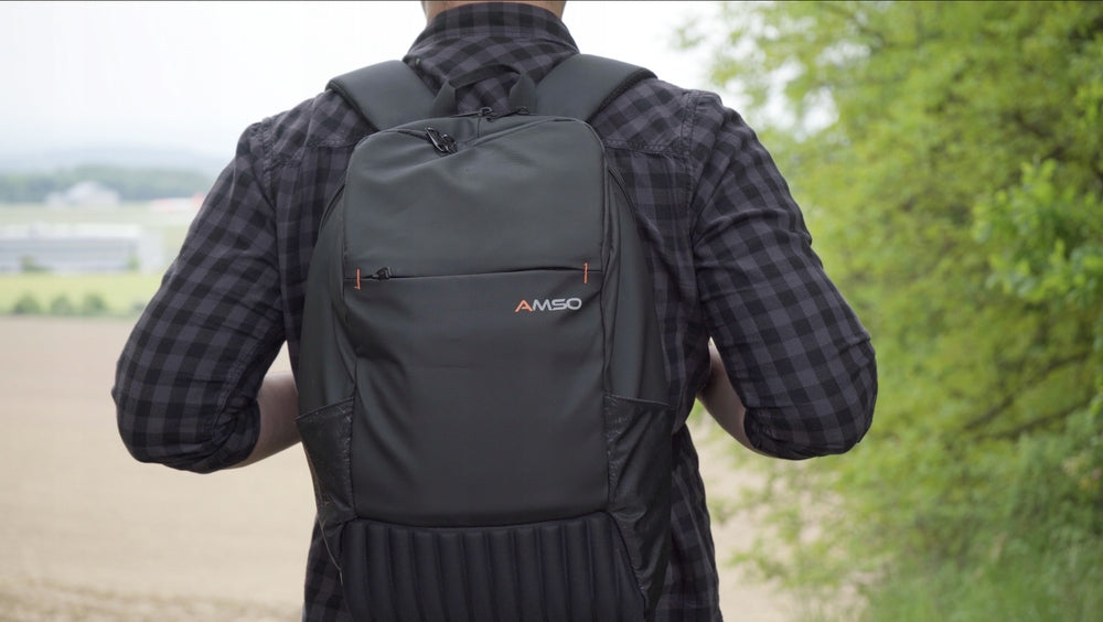 Men's City Backpack for Work Waterproof Reinforced 35L 15,6" MODERN Packaging status original