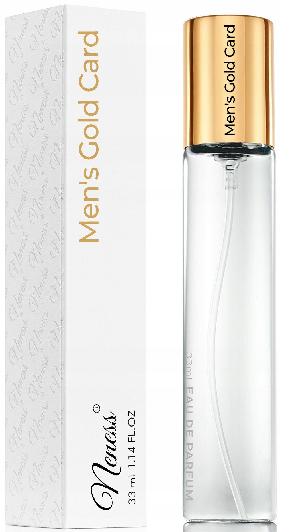 Men's EAU DE PARFUM Neness Mens Gold Card 176 Perfume 33 ml Packaging status original