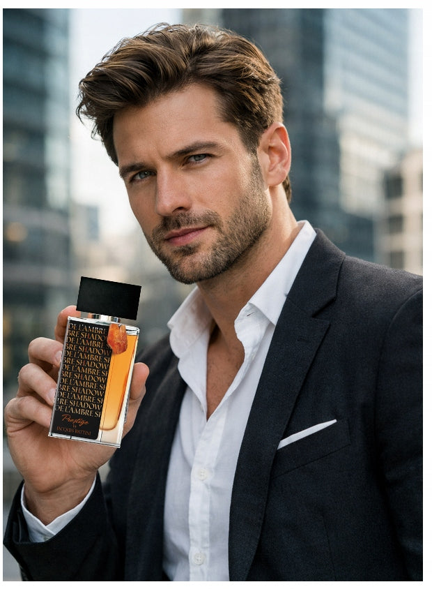 Men's Eau De Toilette Citrus Wood Jacques Battini De L'Ambre Shadow Packaging status original