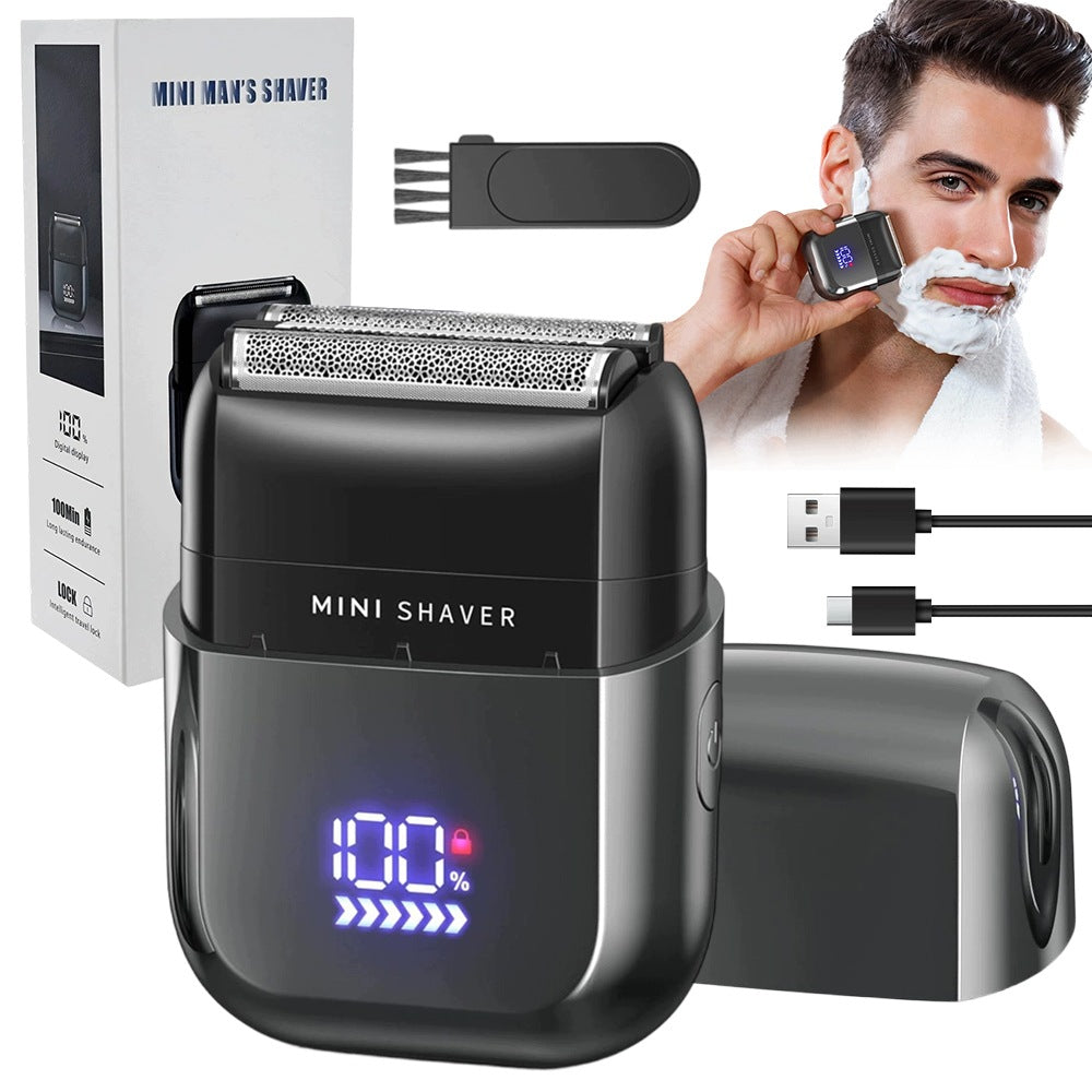 Men's Electric Shaver 3 Moving Heads IPX7 LED 900mAh For Gift