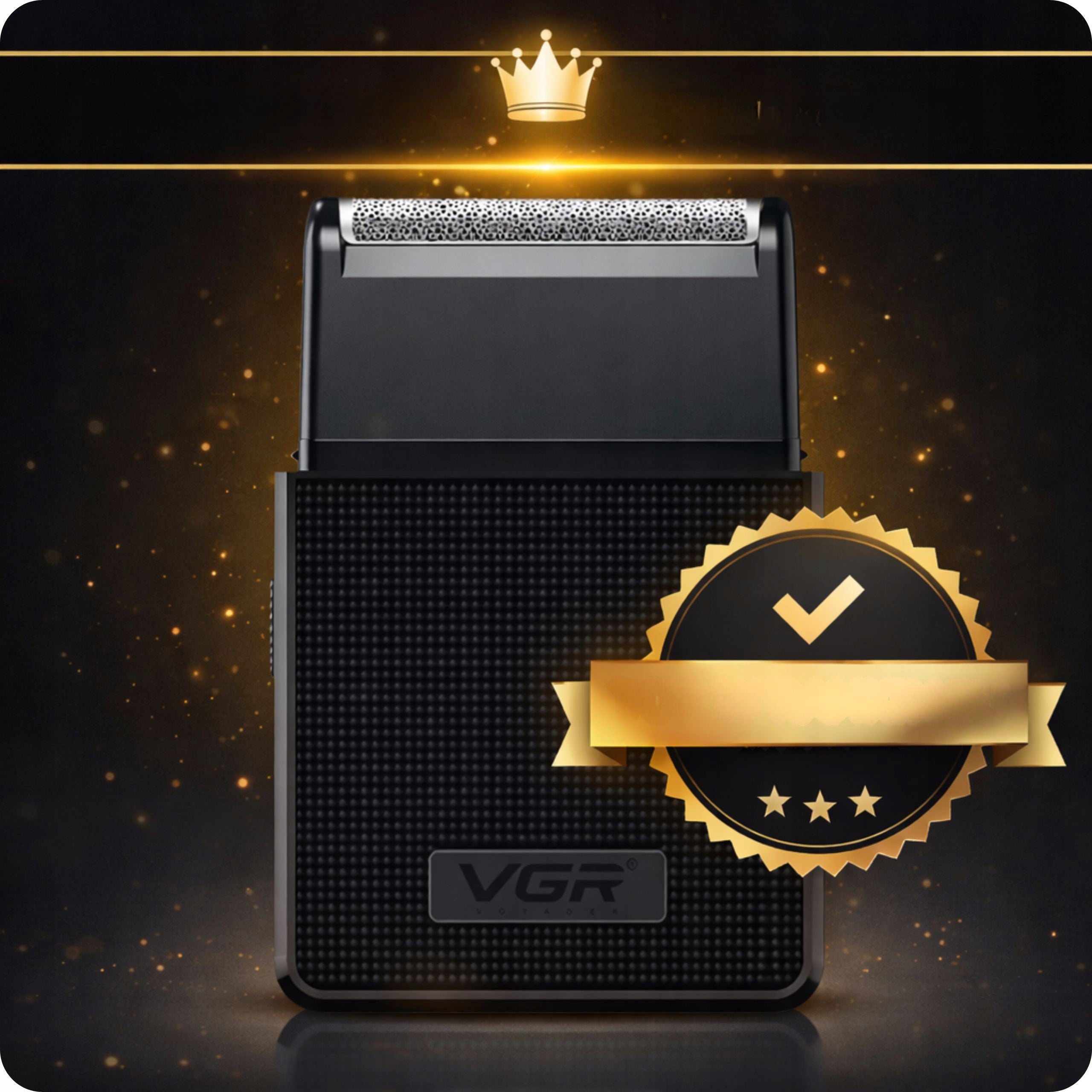 Men's Electric Shaver VGR Foil Wireless USB Close Shave Packaging status original
