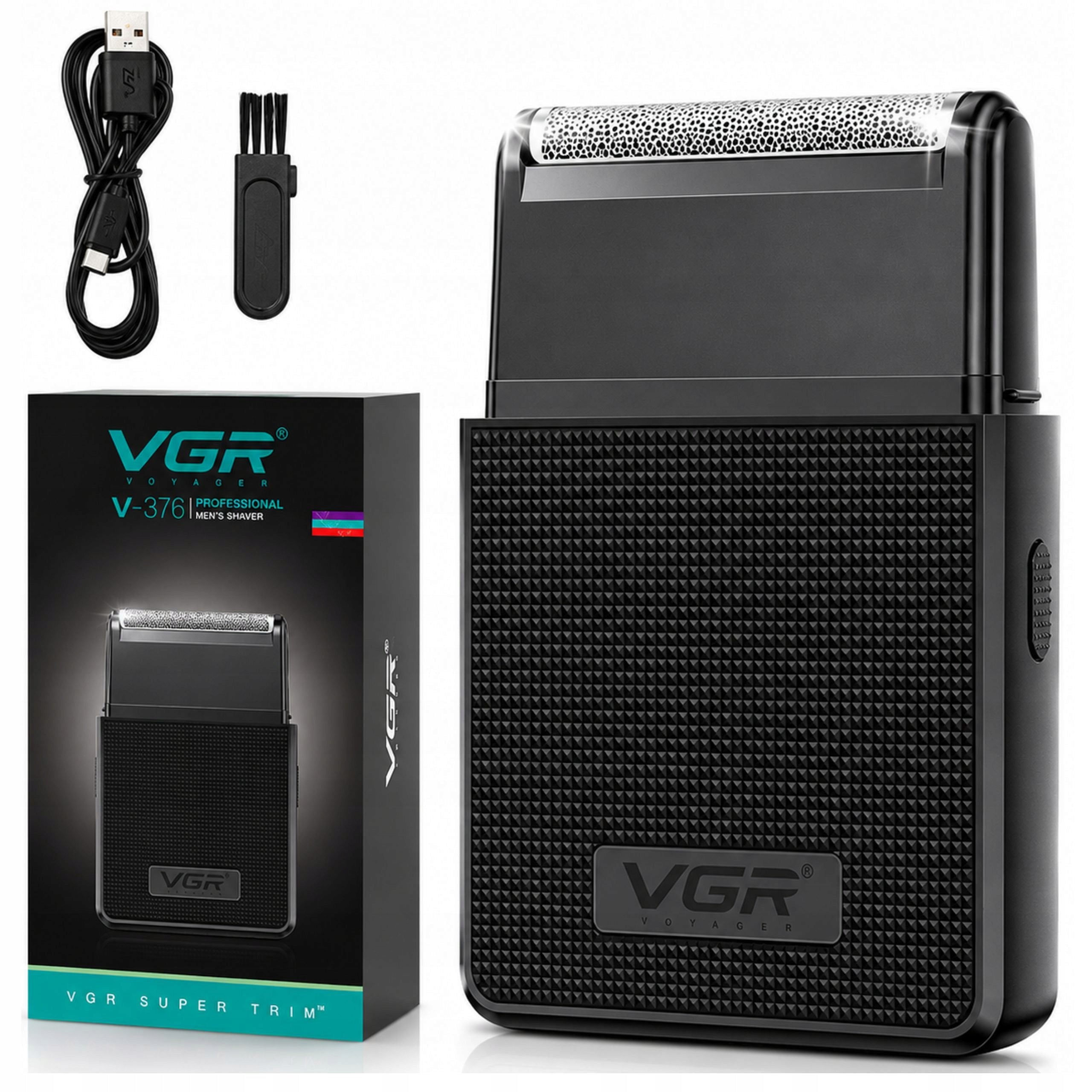 Men's Electric Shaver VGR Foil Wireless USB Close Shave
