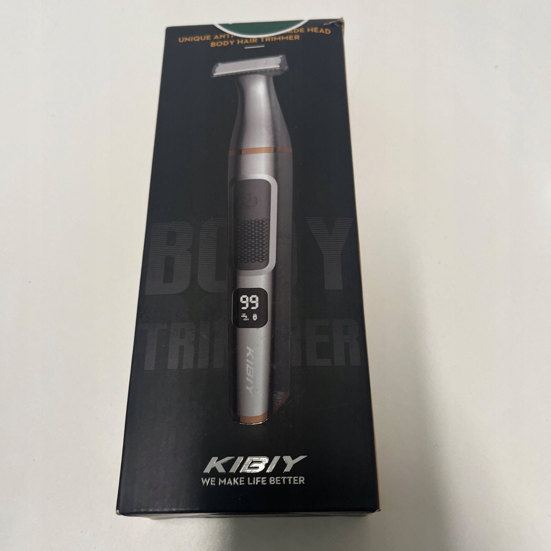 Men's Hair Shaver, Trimmer, Body Kibiy Bodygroom Electric Shaver Manufacturer code KIBIY