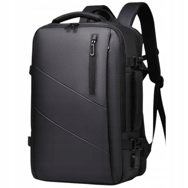 Men's Large Expandable Business Travel Backpack Carry-On for Airplane Brand Likado