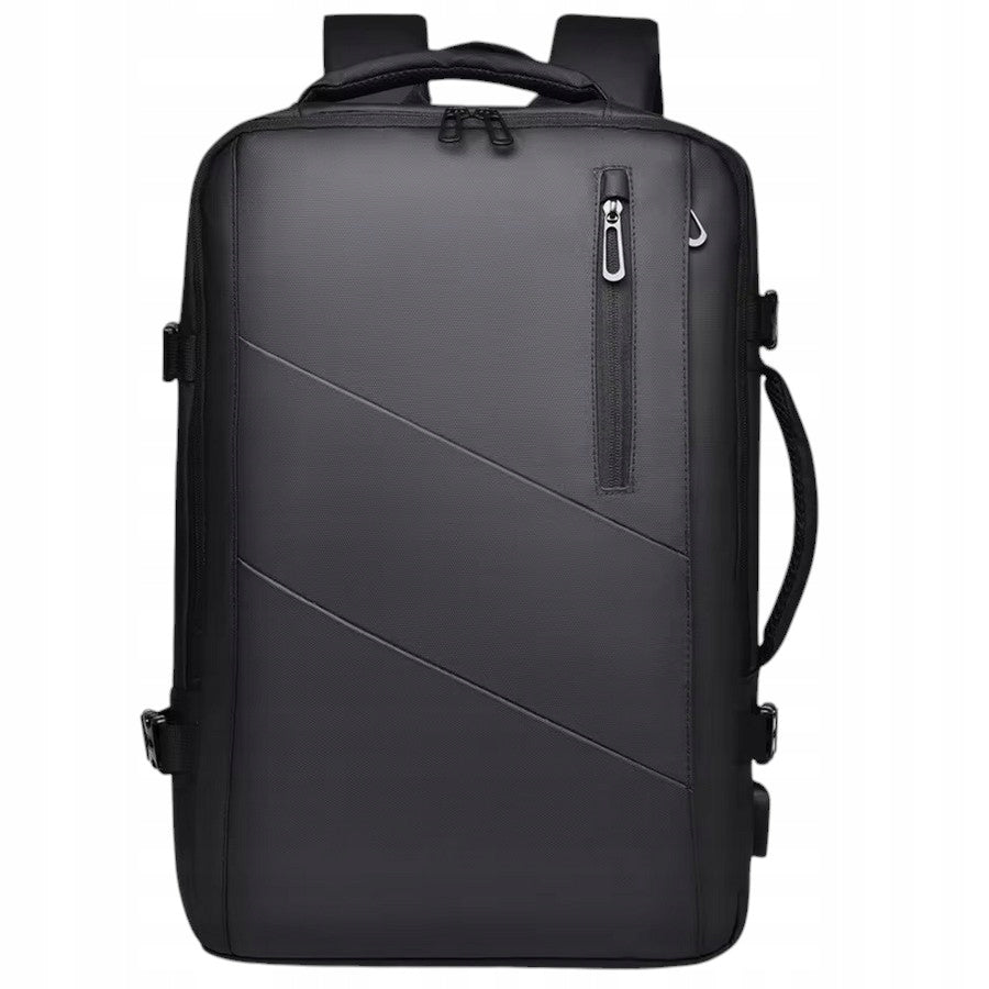 Men's Large Expandable Business Travel Backpack Carry-On for Airplane Packaging status original