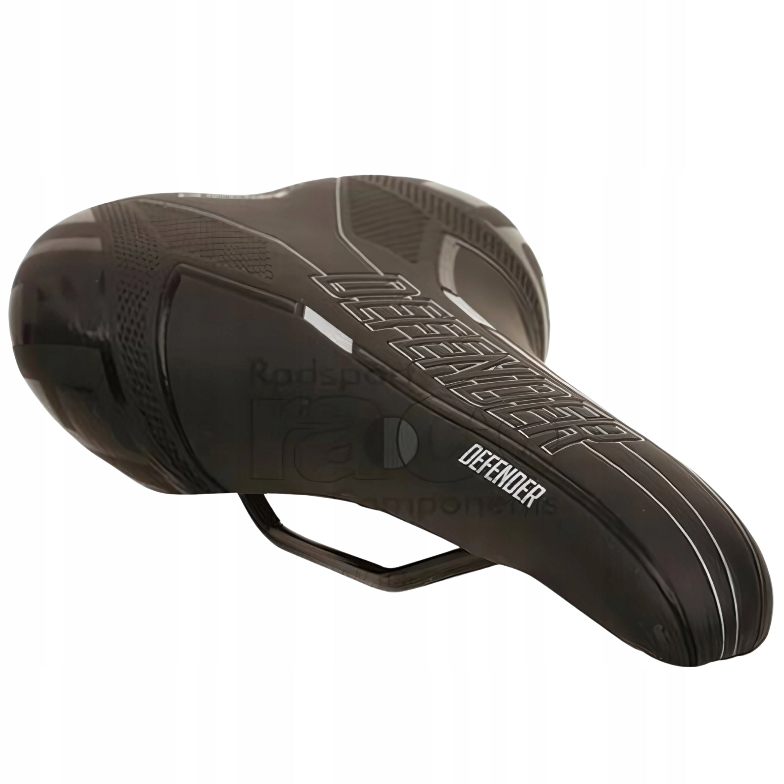 Men's MTB Bike Saddle Defender Selle Bassano 275x155mm Black Lightweight