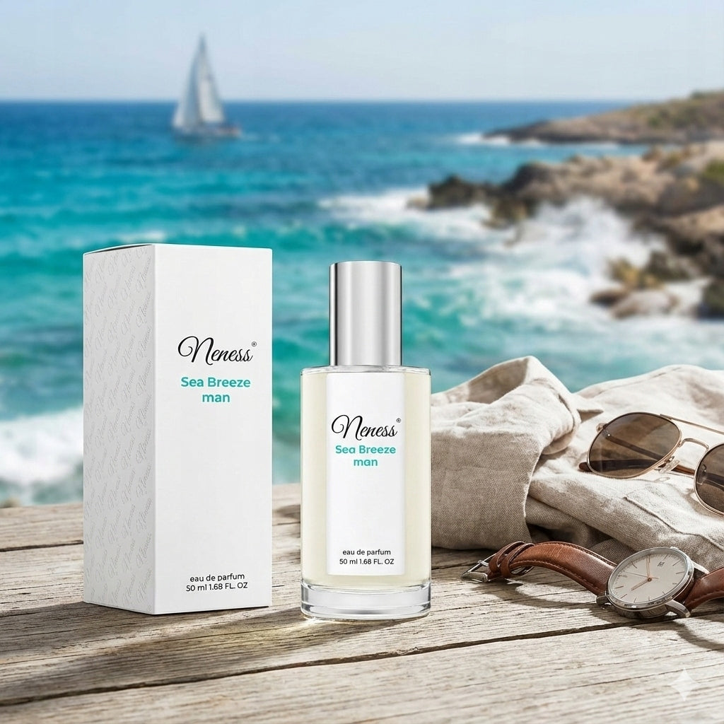 Men's Neness Sea Breeze 50 ml No. 3 permanent marine fragrance Packaging status original