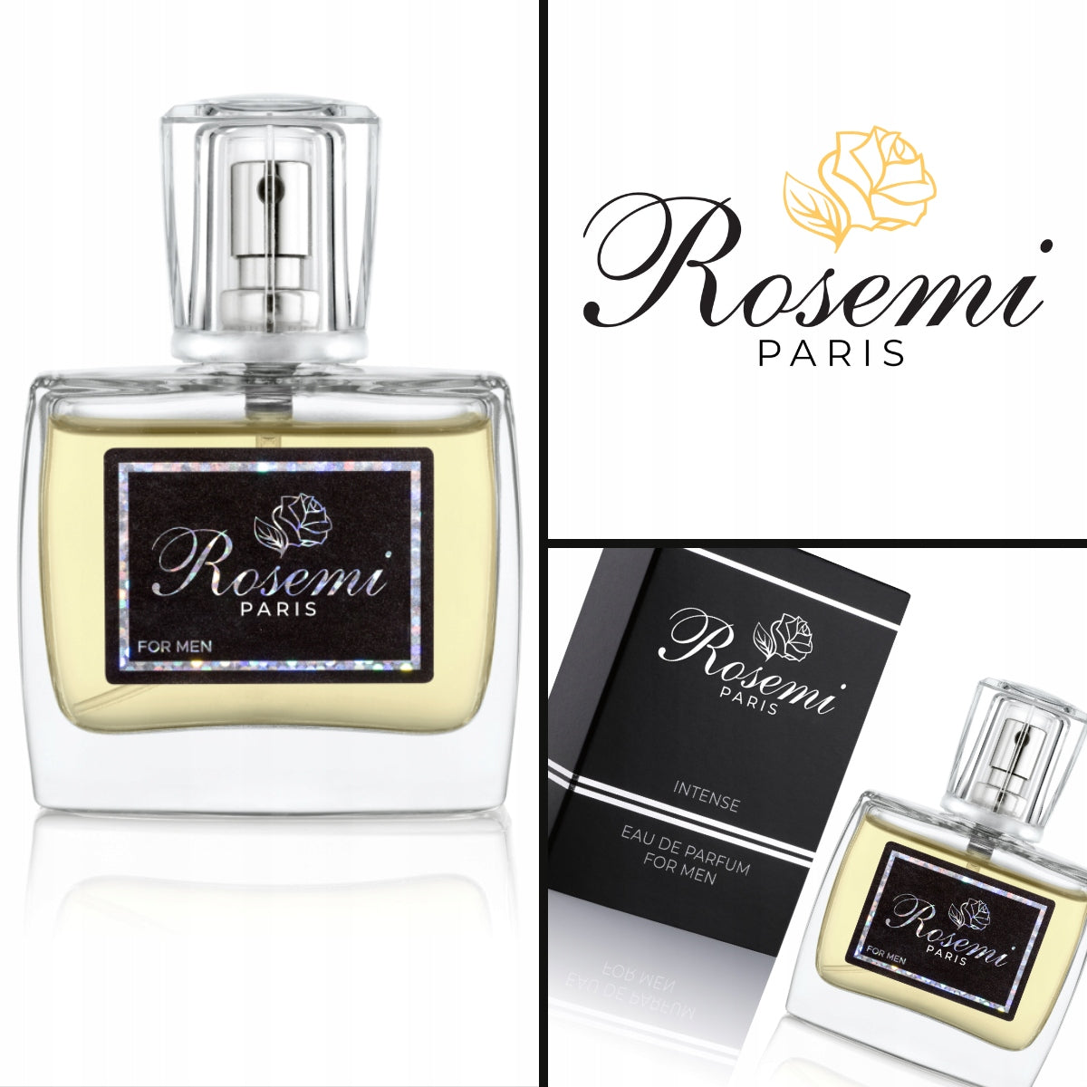 Men's PERFUME 35ml ROSEMI No. 342 citrus sea STRONG AND DURABLE Brand Rosemi Paris