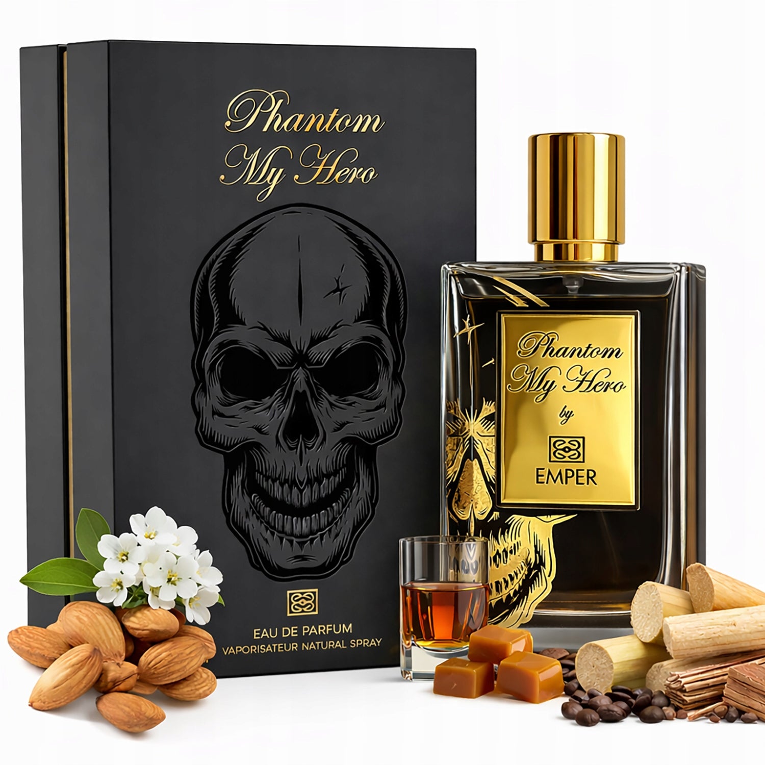 Men's PERFUME ARABIC Perfumed Water Emper Phantom My Hero 100 ml