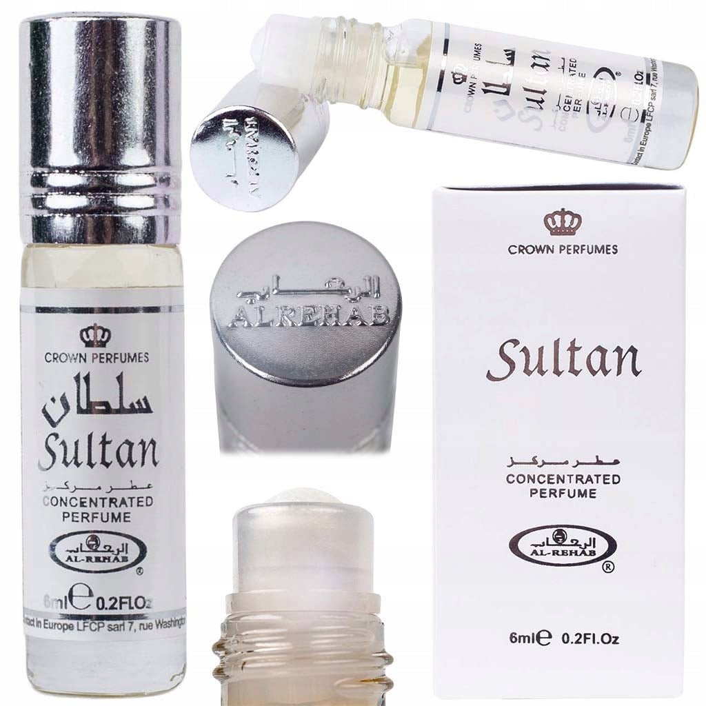 Men's Perfume Durable In Oil Al-Rehab Sultan Rebellious Strong Magnificent Packaging status original