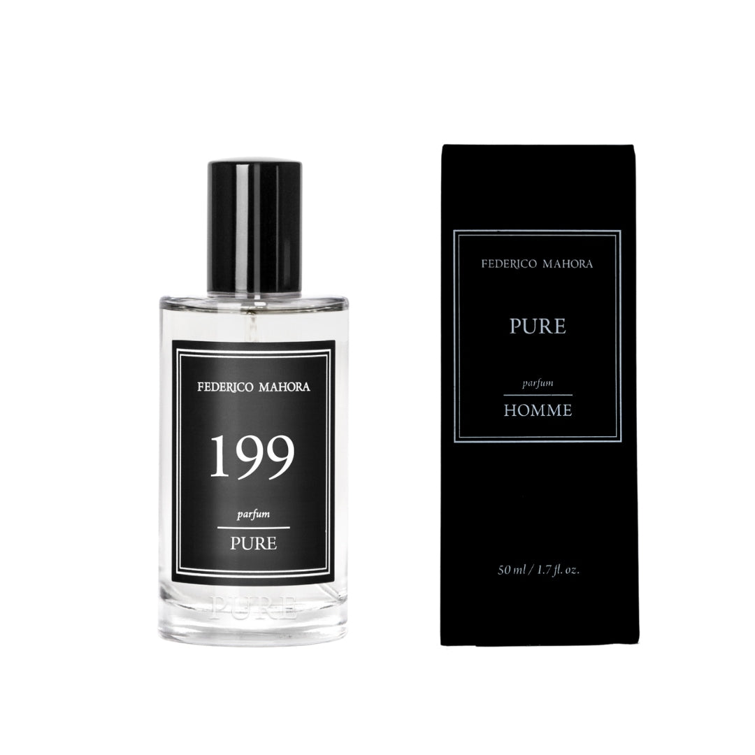 Men's Perfume FM 199 Pure 20% 50ml Oriental Mandarin Mint Pepper Brand FM World