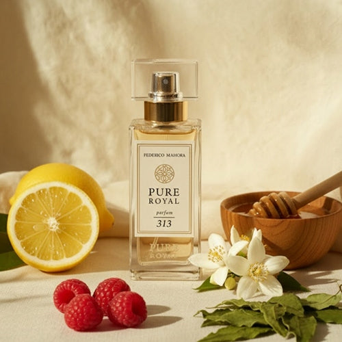 Men's Perfume FM 313 Pure Royal 20% 50ml Woody Lemon Raspberry Patchouli Packaging status original