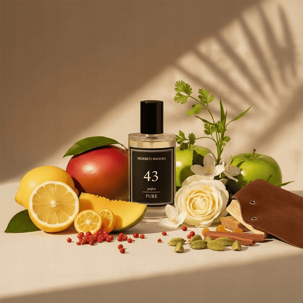 Men's Perfume FM 43 Pure 20% 50ml Fougere Orange Ambra Santolina Packaging status original