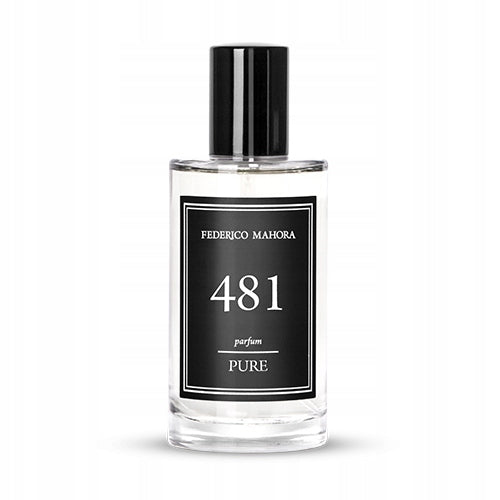 Men's Perfume FM 481 PURE 20% 50ml Oriental Cypress Iris Amber Musk