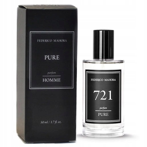 Men's Perfume FM 721 Pure 20% 50ml Citrus Melon Lavender Lemon Musk Manufacturer code MM100721