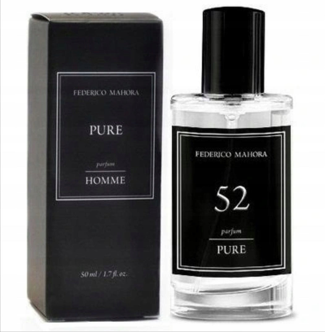 Men's Perfume Federico Mahora oriental 50 ml No. 52 FM World Pure Packaging status original