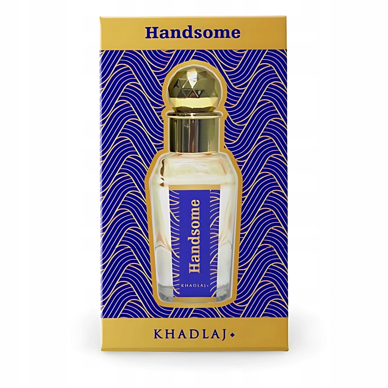 Men's Perfume Khadlaj Handsome in Oil Freshness Citrus Refreshing Brand Khadlaj