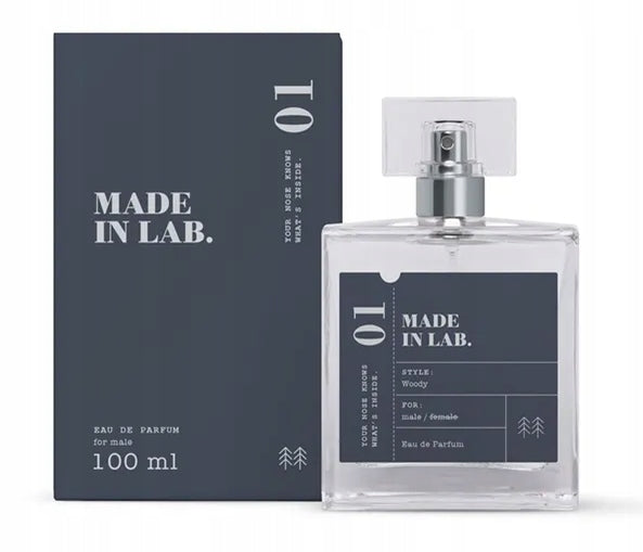 Men's Perfume MADE IN LAB 01 Perfumed Water for Men 100ml