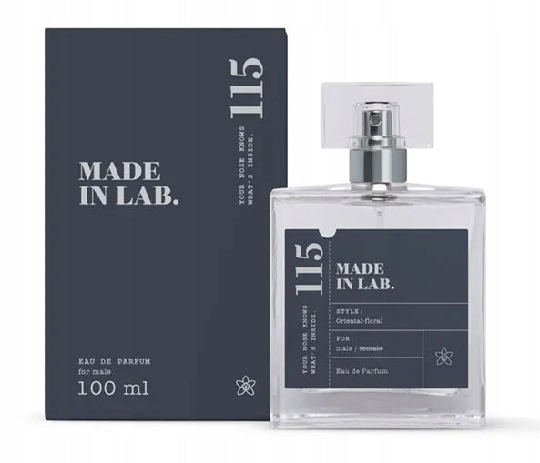 Men's Perfume MADE IN LAB 115 Perfumed Water Unisex 100ml