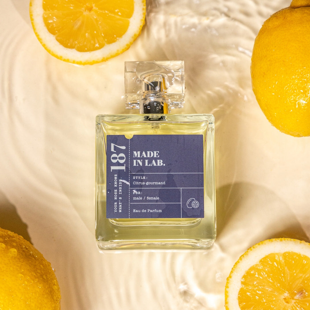 Men's Perfume MADE IN LAB 187 Perfumed Water Unisex 100ml Manufacturer code 187