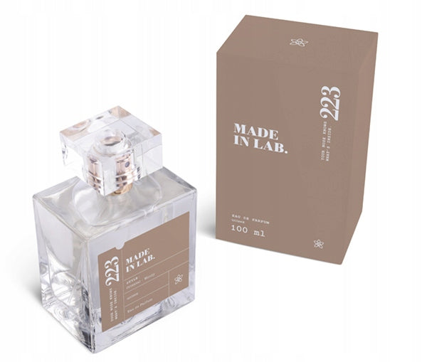 Men's Perfume MADE IN LAB 223 Perfumed Water Unisex 100ml Packaging status original