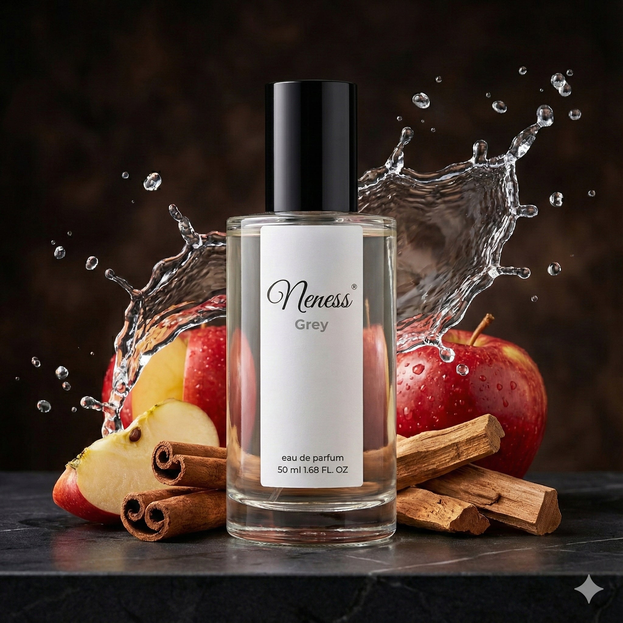 Men's Perfume Neness Grey 50 ml No. 25 elegant lasting fragrance Manufacturer code N25-50