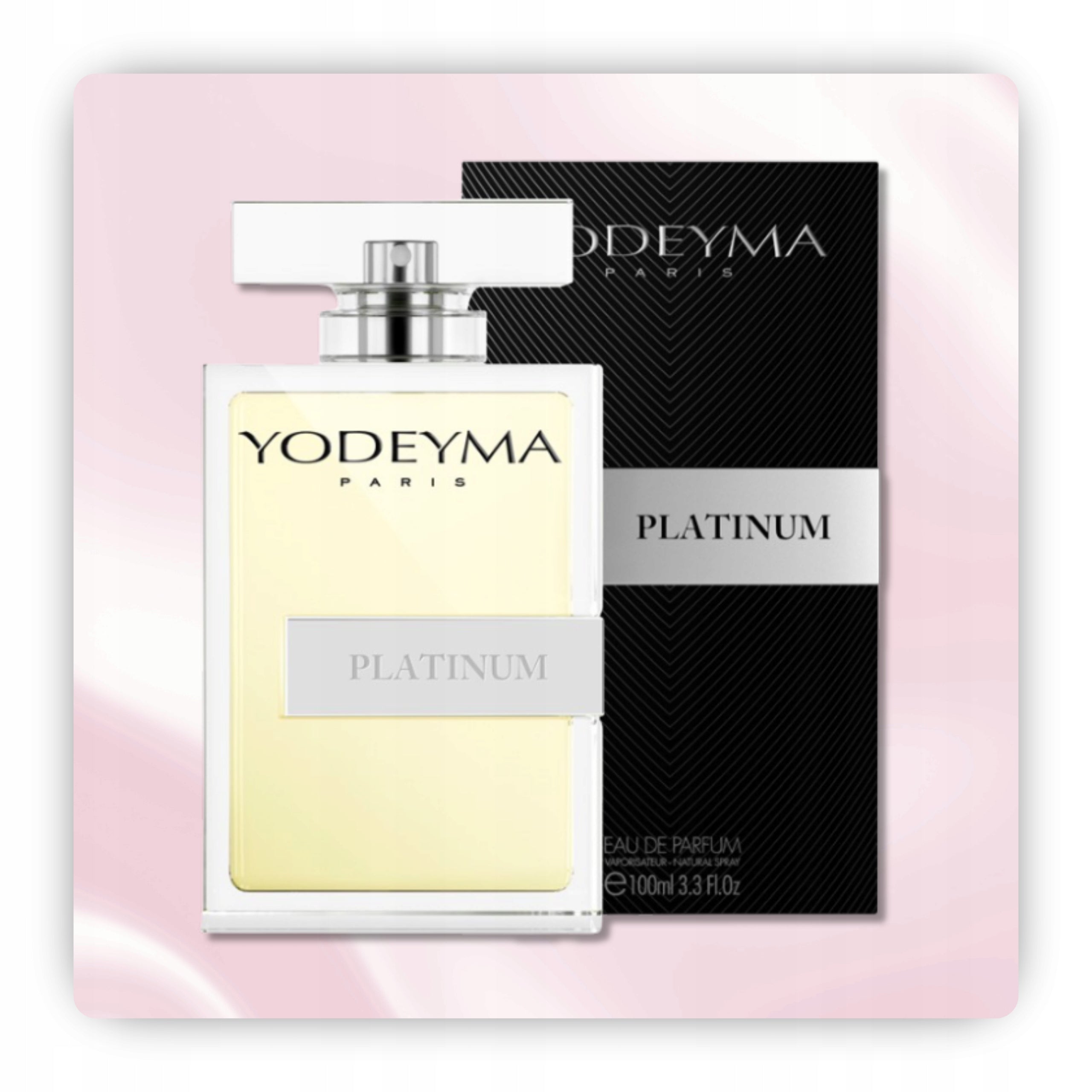 Men's Perfume Platinum Yodeyma 100 ml Eau de Parfum for men Manufacturer code 8436022366657