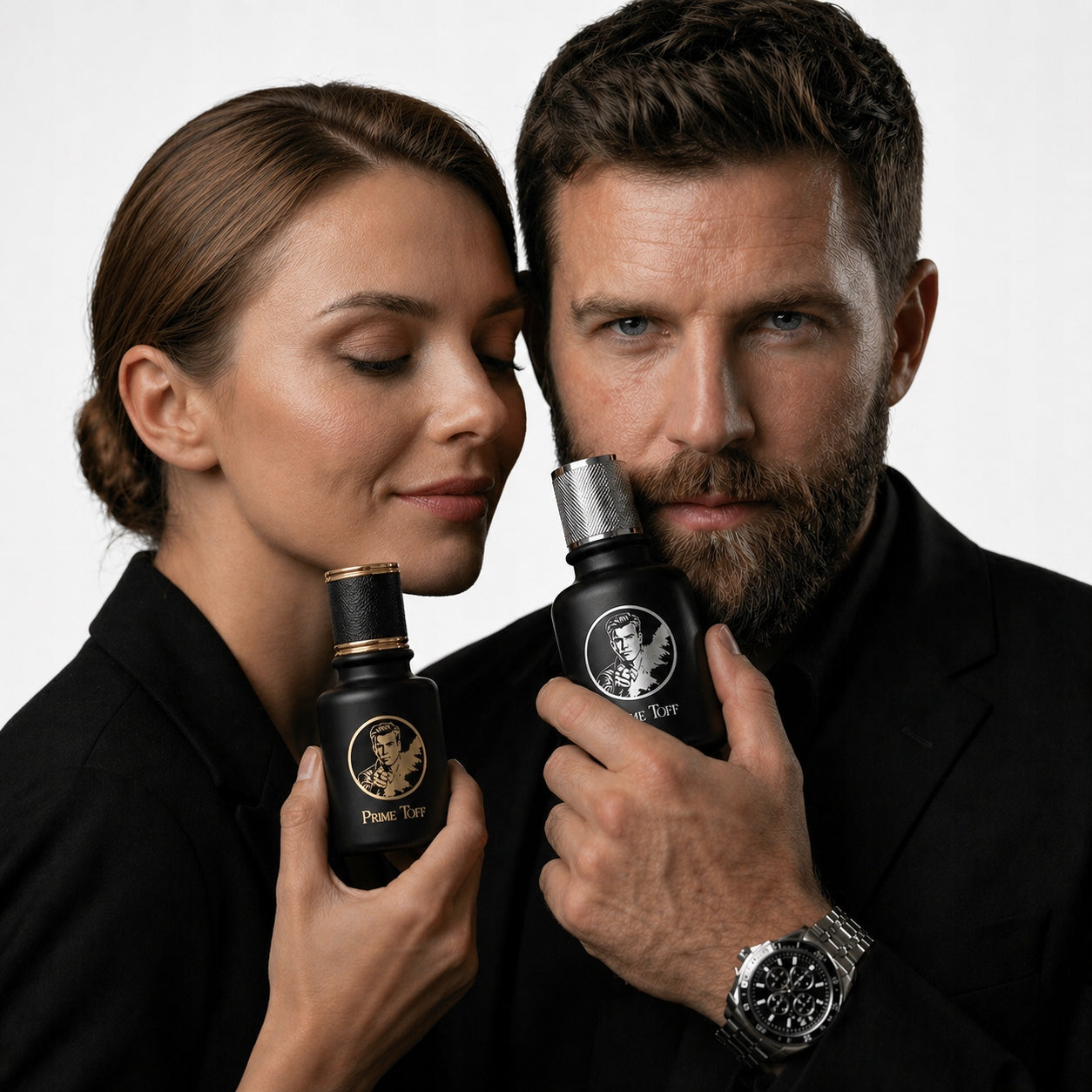 Men's Perfume Set Durable Strong For Day and Gift Date 2x50ml Packaging status original