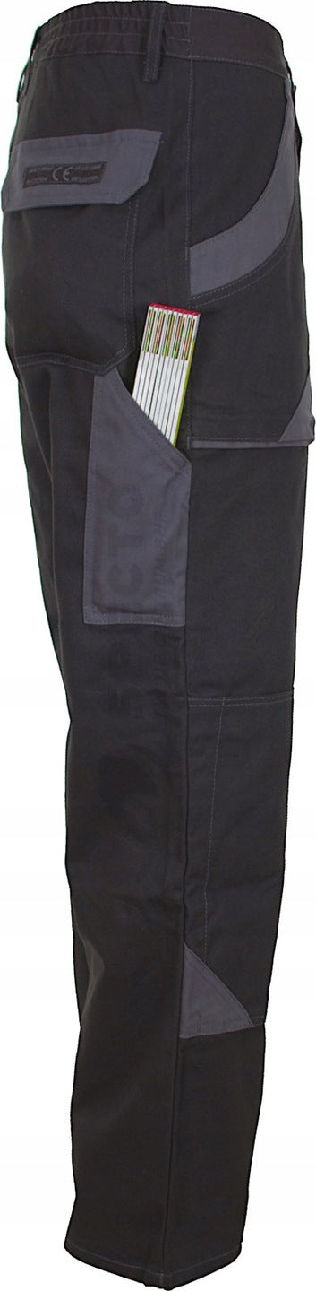 Men's Protective Breathable Work Pants 100% COTTON BHP Manufacturer code Spodnie męskie robocze monterskie długie BHP