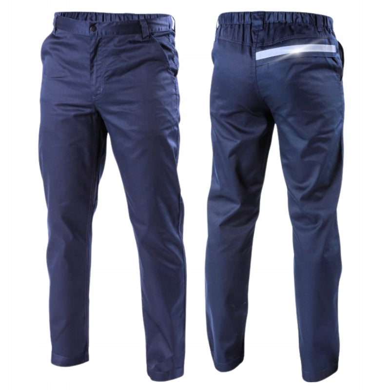 Men's Protective Work Pants Durable Very Comfortable Navy Blue BHP Season spring/fall