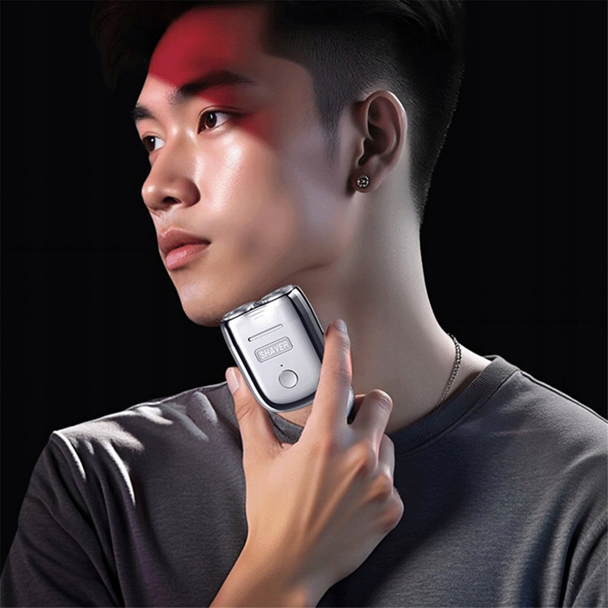 Men's Shaver 2 Heads Electric Travel With Usb Charging Brand Bedee