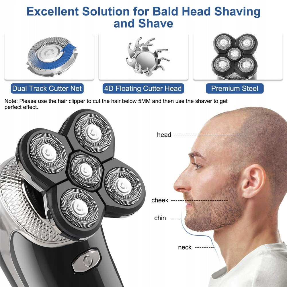 Men's Shaver 5in1 Trimmer Rotary Shaver USB Brand no brand