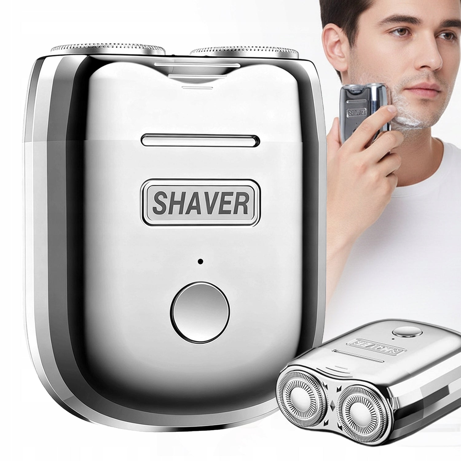 Men's Shaver Electric Wireless Body Shaving Machine Beard