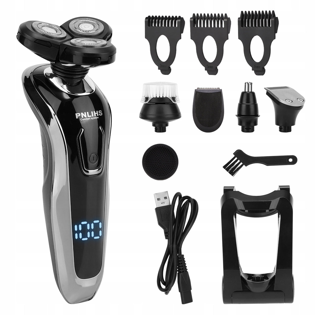 Men's Shaver Electric Wireless Body Shaving Machine Beard