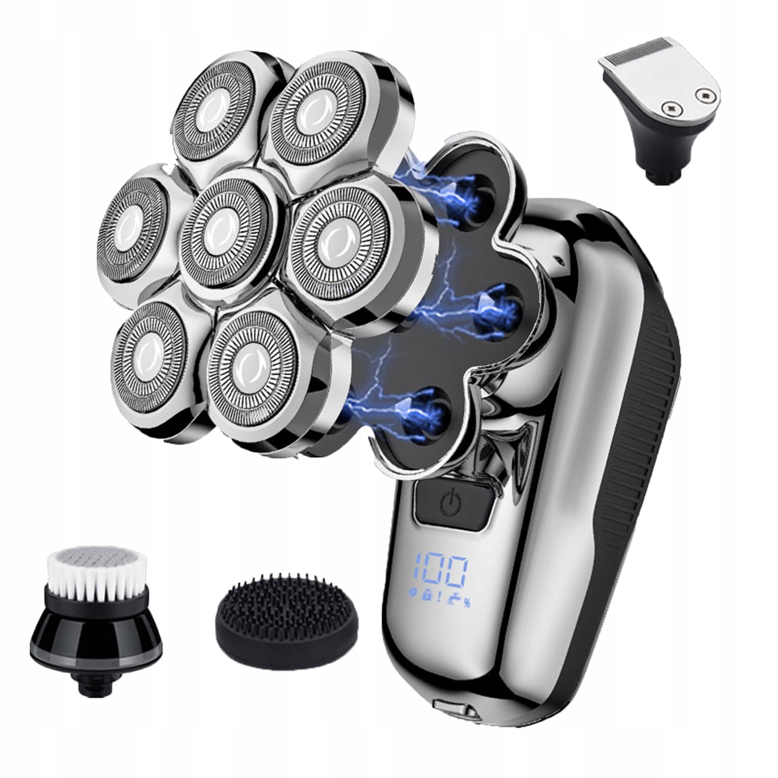 Men's Shaver Trimmer Haircut Ipx7 Titanium Blades