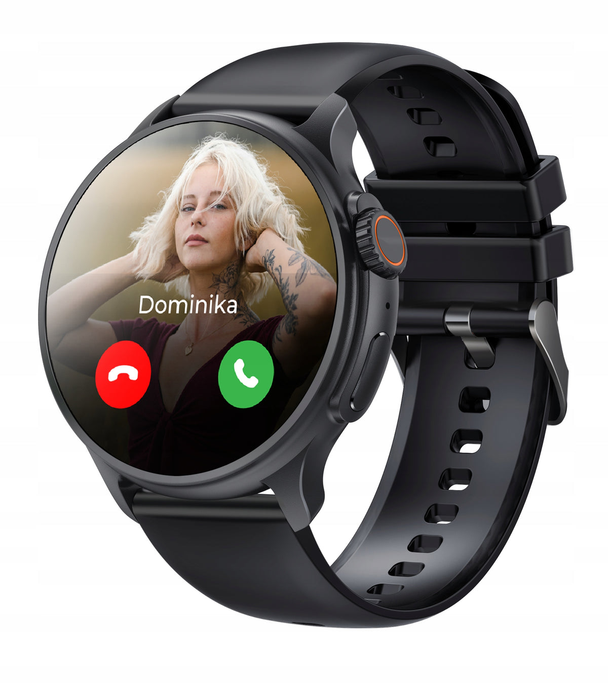 Men's Smartwatch Functions PULS NOTIFICATION GlacierX Aura Black Packaging status original