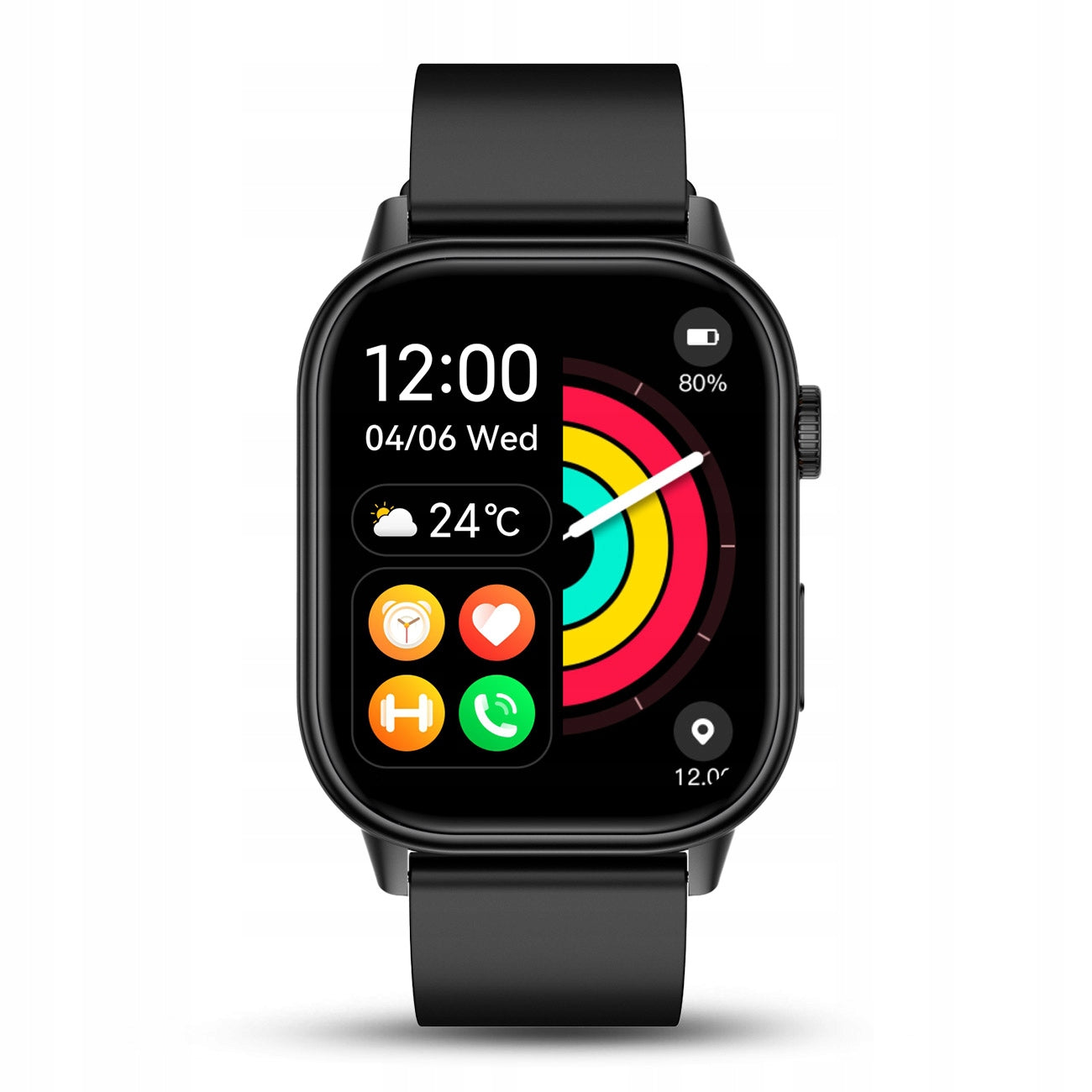Men's Smartwatch - Waterproof Swimming Talking GPS Compass Heart Rate - Menu PL Packaging status original
