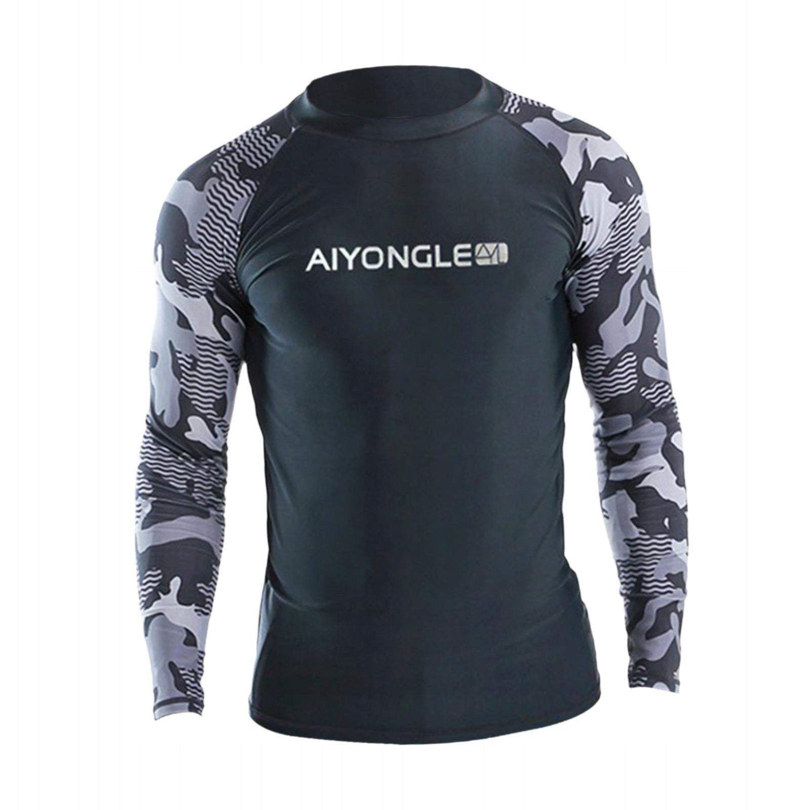 Men s Swim Shirt, Beach Shirt, Quick drying, Long sleeved, Wetsuit, Surf L Packaging status no packaging