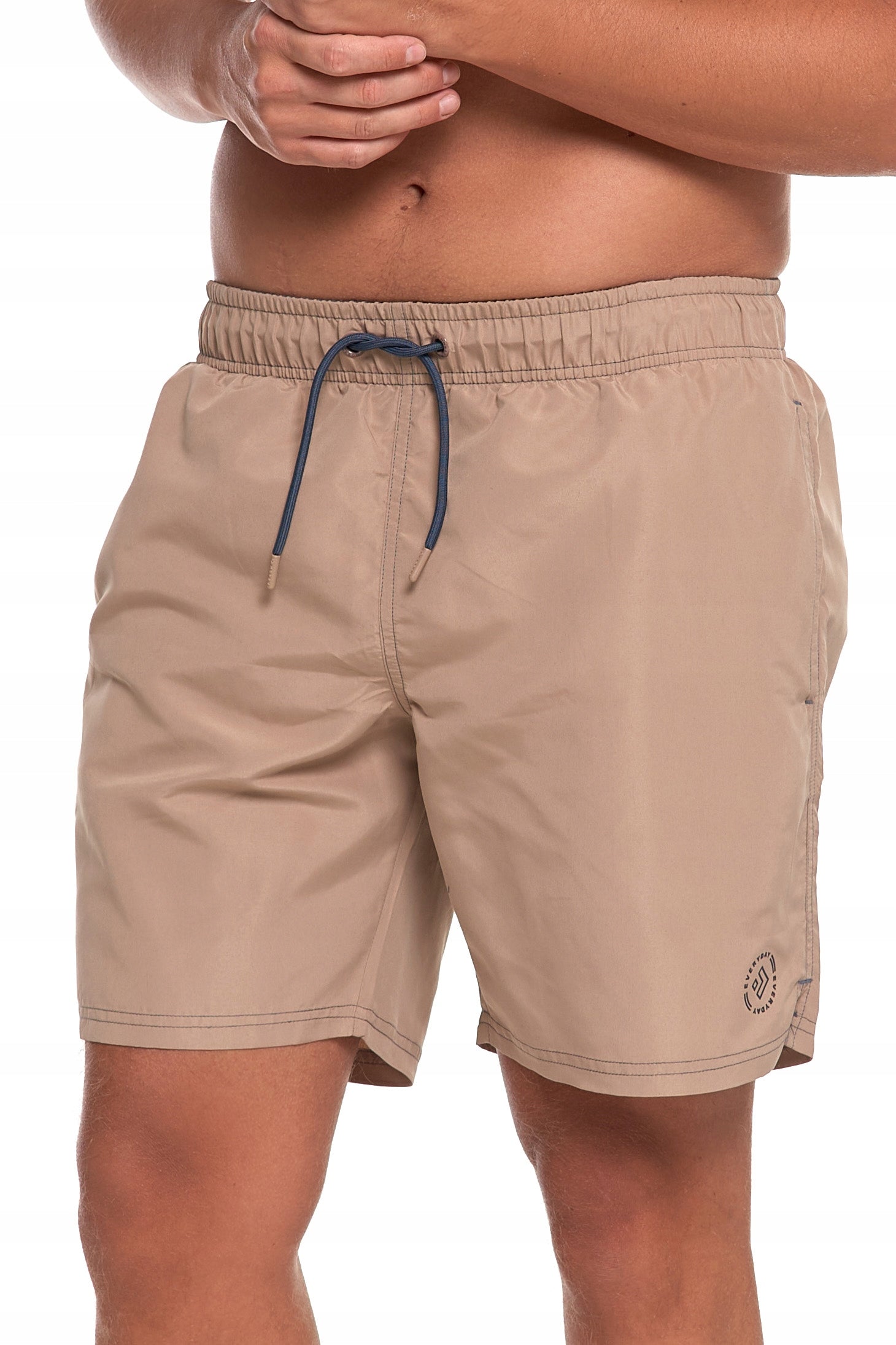 Men's Swim Shorts Beach Velcro Pocket Quick Drying MORAJ XXL Color beige