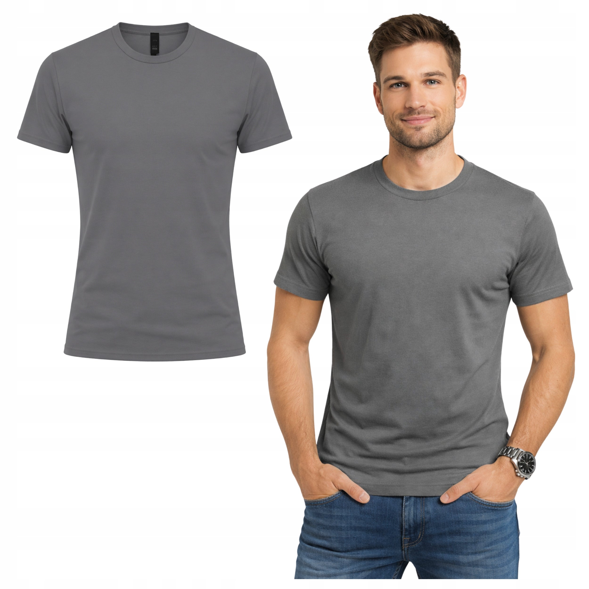 Men's T-SHIRT 100% Cotton American OEKO-TEX