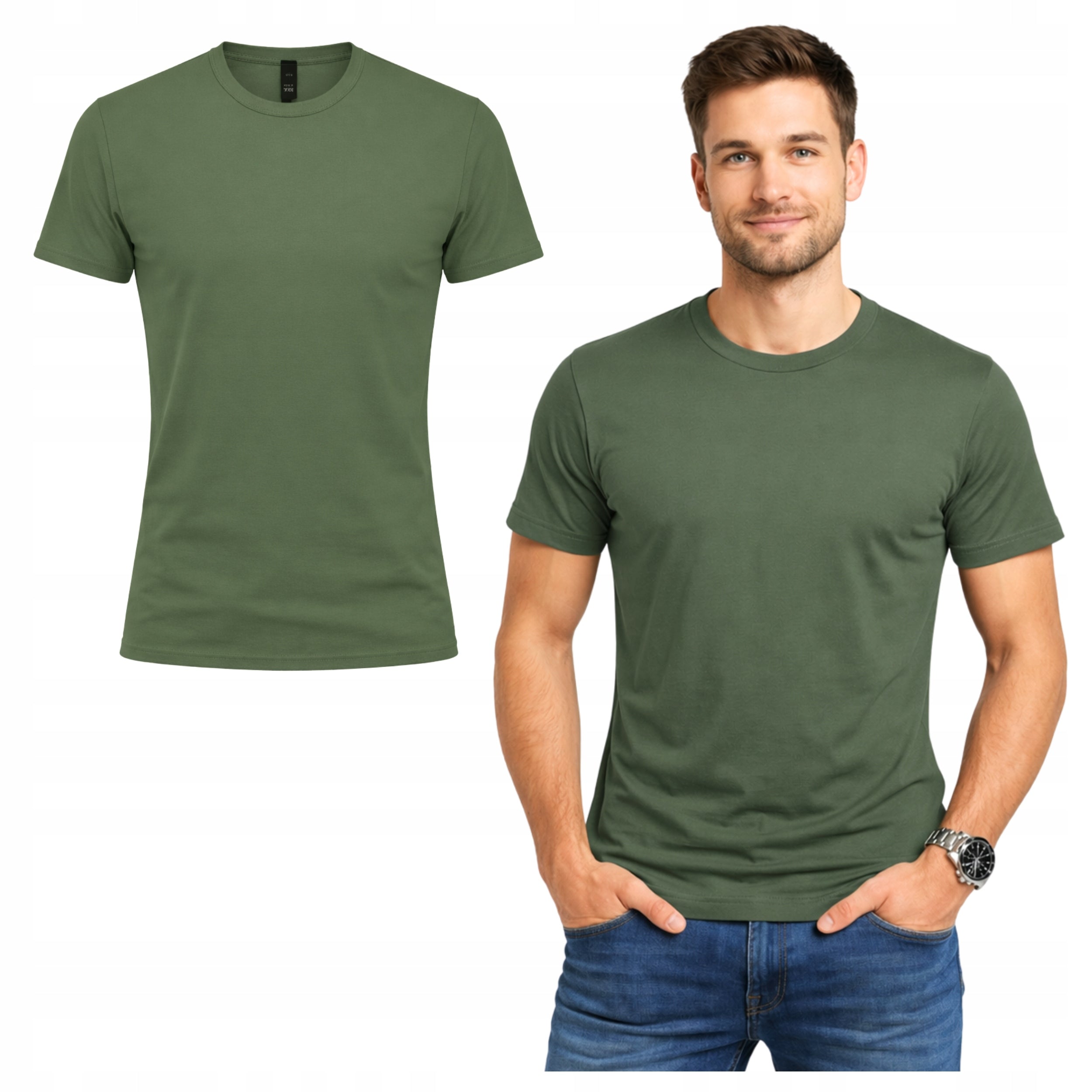 Men's Tactical T-SHIRT Military Work 100% American Cotton