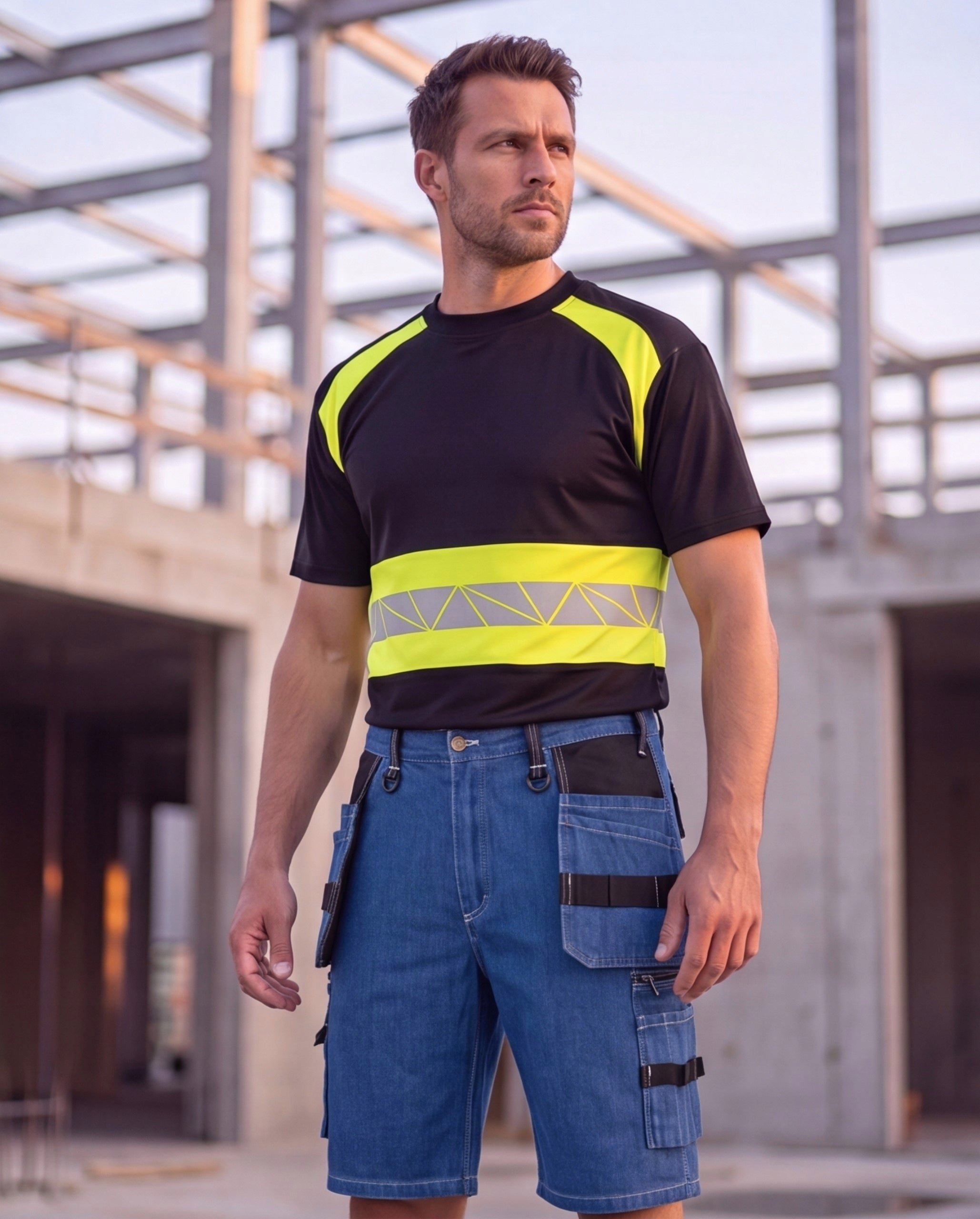 Men's WORK PANTS BHP JEANS STRONG ASSEMBLY Shorts Packaging status original